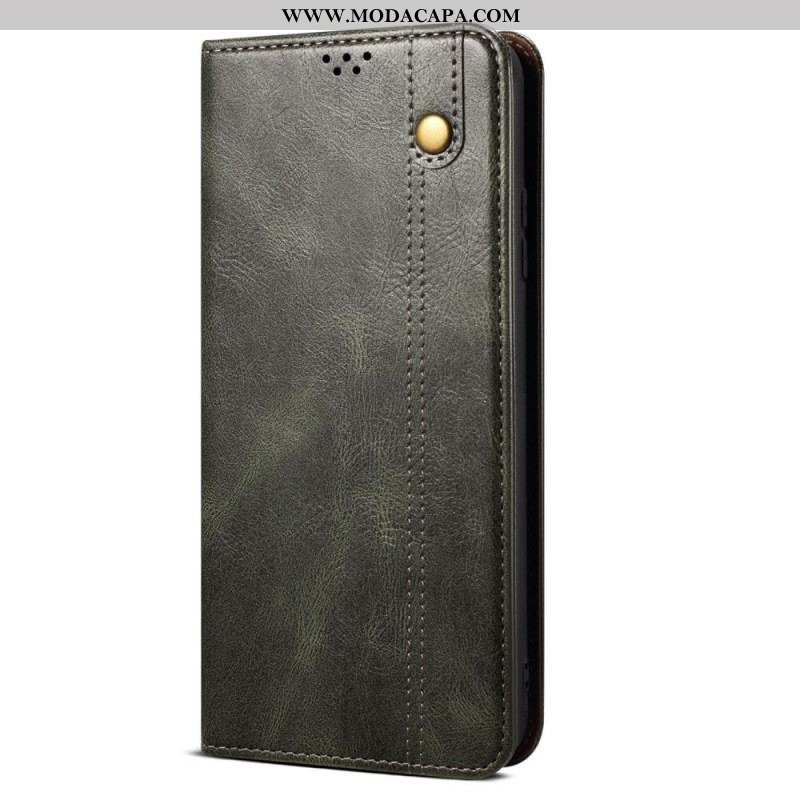 Capa De Celular Para OnePlus Nord CE 2 Lite 5G Flip Couro Sintético Encerado