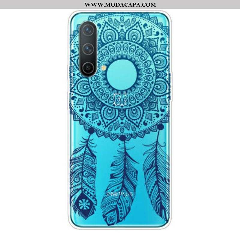 Capa Para OnePlus Nord CE 5G Mandala De Flor Única