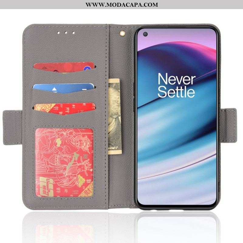Capa Flip Para OnePlus Nord CE 5G De Couro Aba Dupla Novas Cores