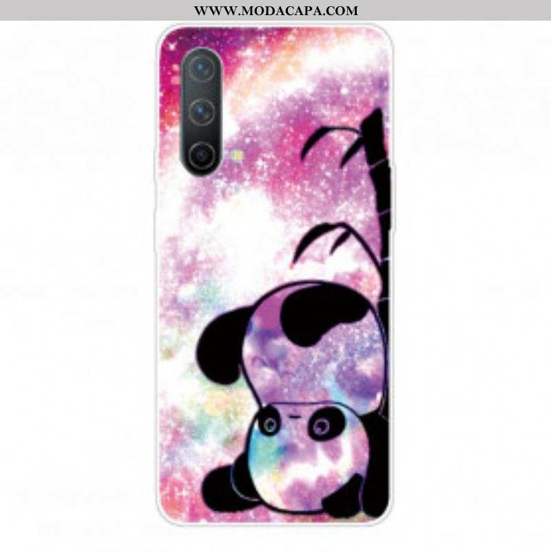 Capa Para OnePlus Nord CE 5G Panda E Bambu