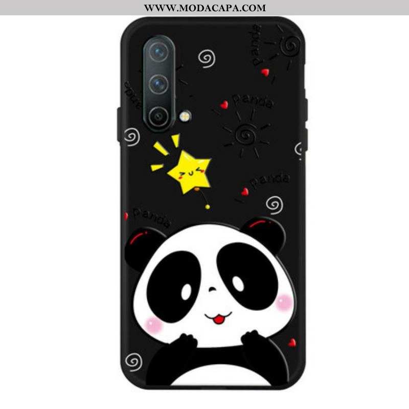 Capa Para OnePlus Nord CE 5G Panda Estrela