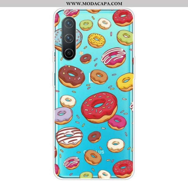 Capa Para OnePlus Nord CE 5G Amo Rosquinhas