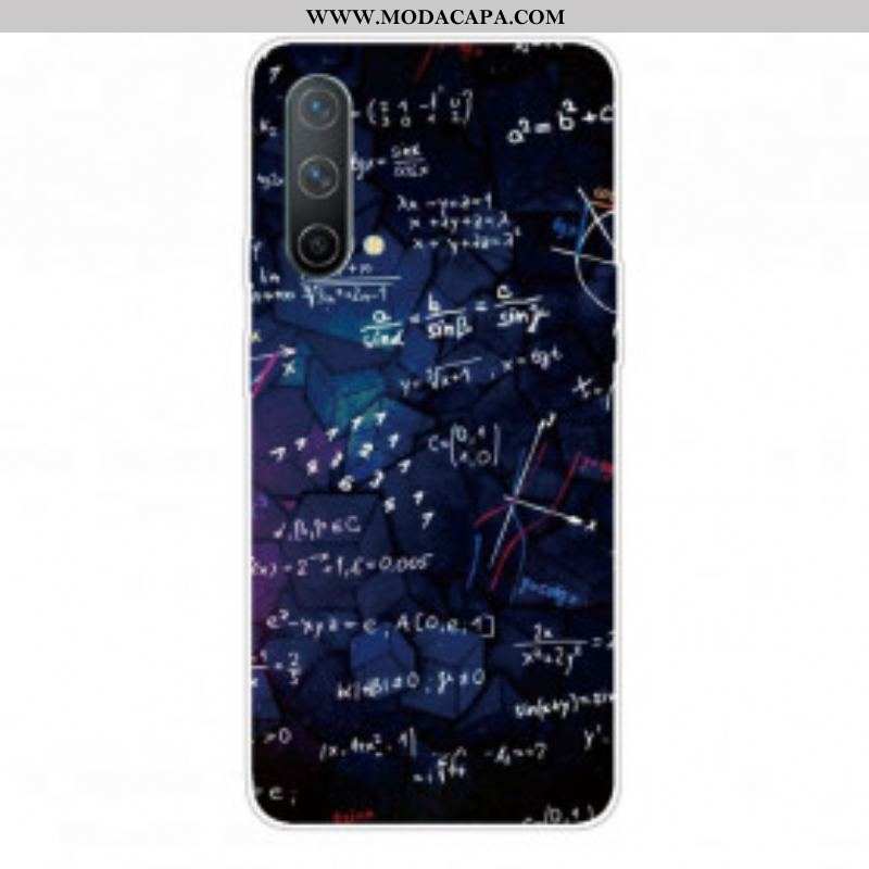 Capa Para OnePlus Nord CE 5G Cálculos Matemáticos