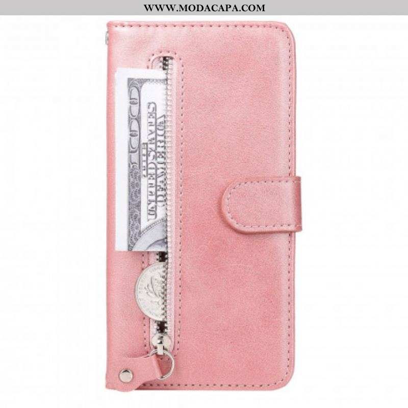 Capa Folio Para Oppo A16 / A16s Porta-moedas Vintage