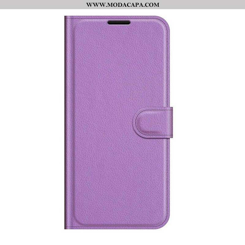 Capa Folio Para Oppo A16 / A16s Clássico