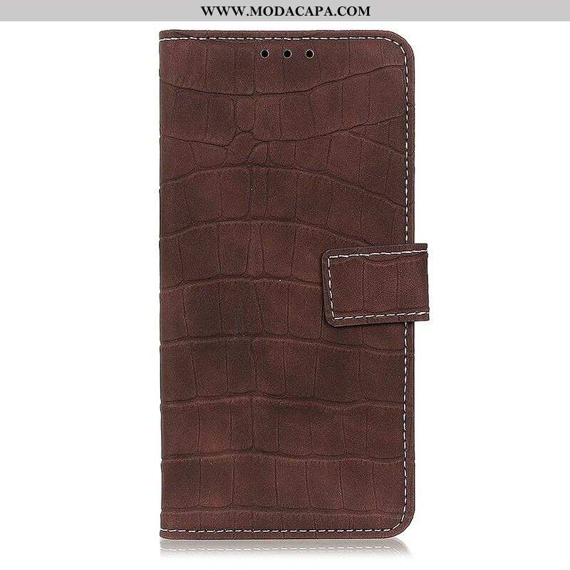 Capa Flip Para Oppo A16 / A16s Poder Do Crocodilo