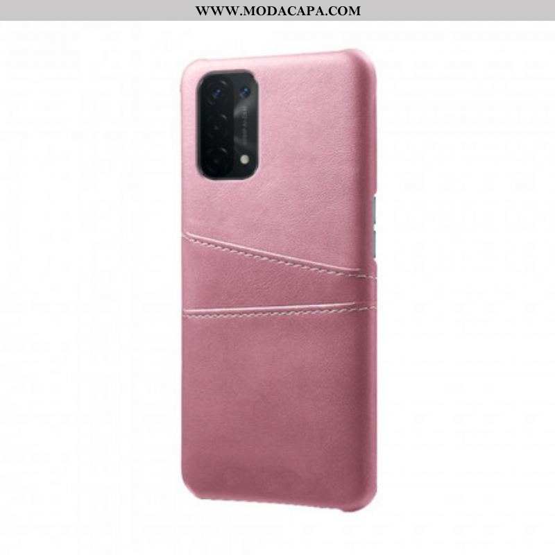 Capa Para Oppo A54 5G / A74 5G Titular Do Cartão Ksq