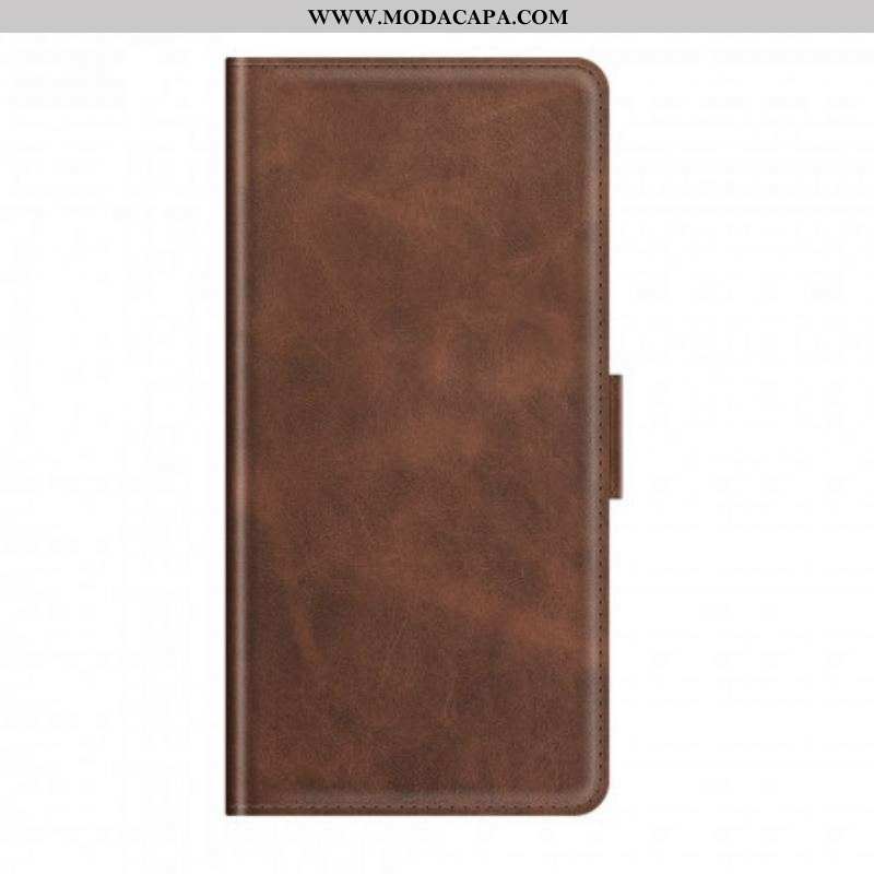 Capa Folio Para Oppo A54 5G / A74 5G Flip Aba Dupla