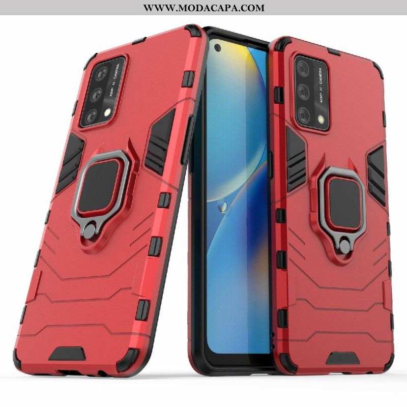 Capa Para Oppo A74 4G Resistente A Anel