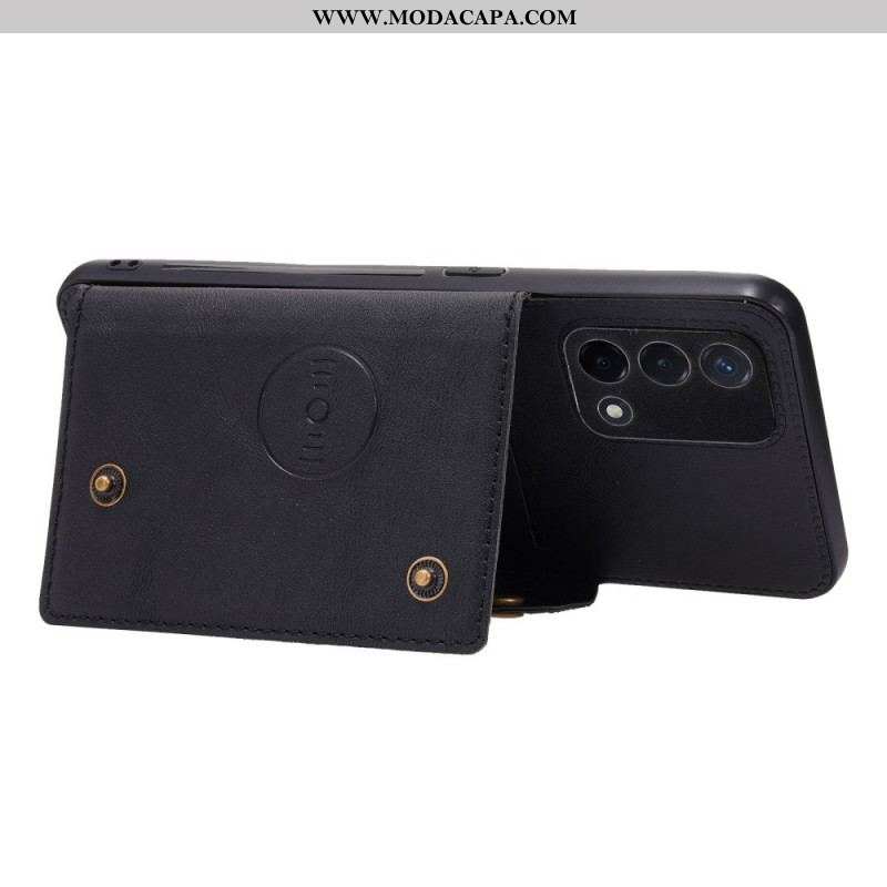 Capa Para Oppo A74 4G Capa Tipo Carteira Snap Wallet