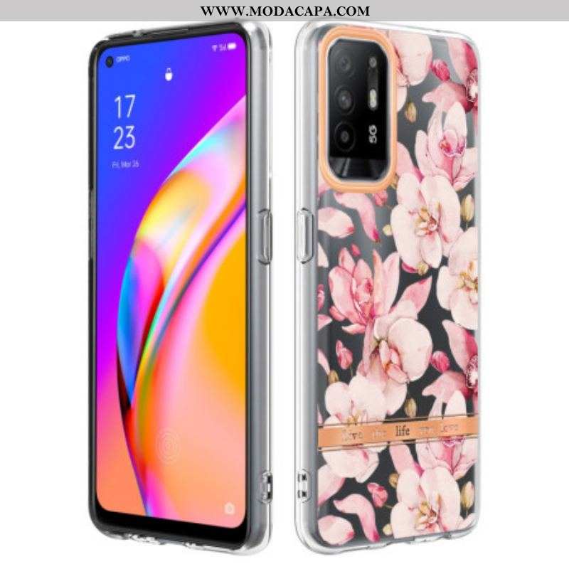 Capa De Celular Para Oppo A94 5G Flor De Begônia