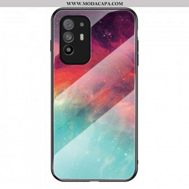 Capa De Celular Para Oppo A94 5G Vidro Temperado De Cores Premium