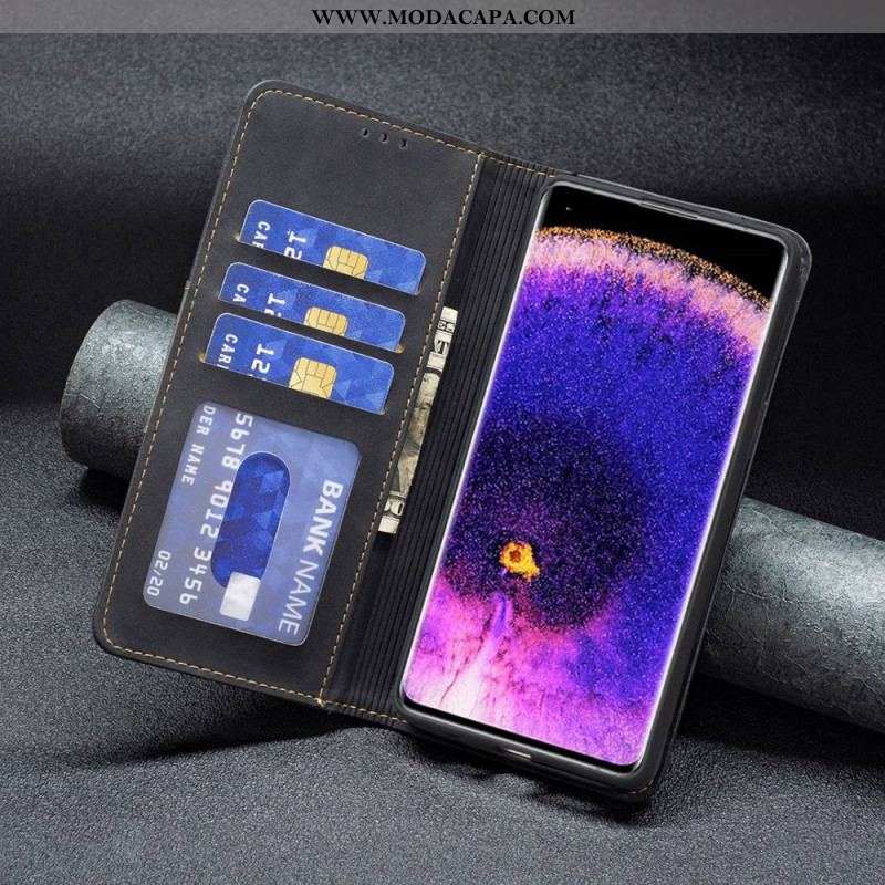 Capa De Celular Para Oppo Find X5 Pro Flip Cor Binfen