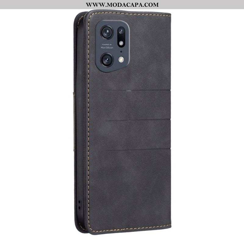 Capa De Celular Para Oppo Find X5 Pro Flip Cor Binfen