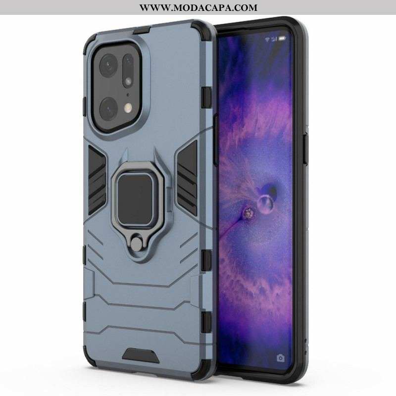 Capa Para Oppo Find X5 Pro Resistente A Anel