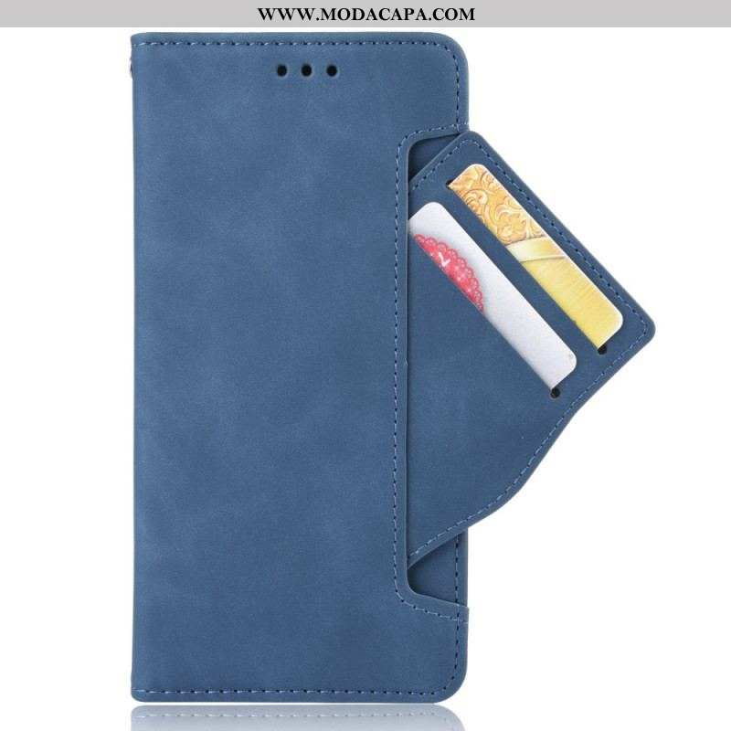 Capa Folio Para Oppo Find X5 Pro Multi-card Premier Class