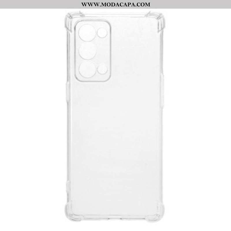 Capa Para Oppo Reno 6 Pro 5G Silicone Cristal Flexível