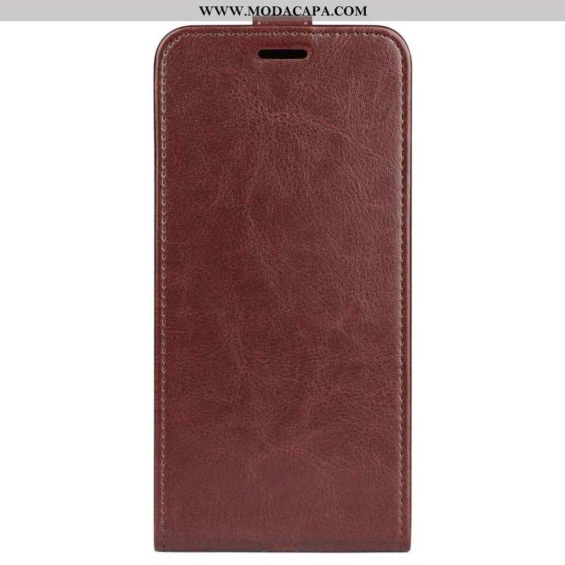 Capa Folio Para Oppo Reno 7 Flip Aba Vertical