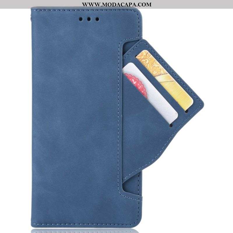 Capa Flip Para Oppo Reno 8 Lite Multi-card Premier Class