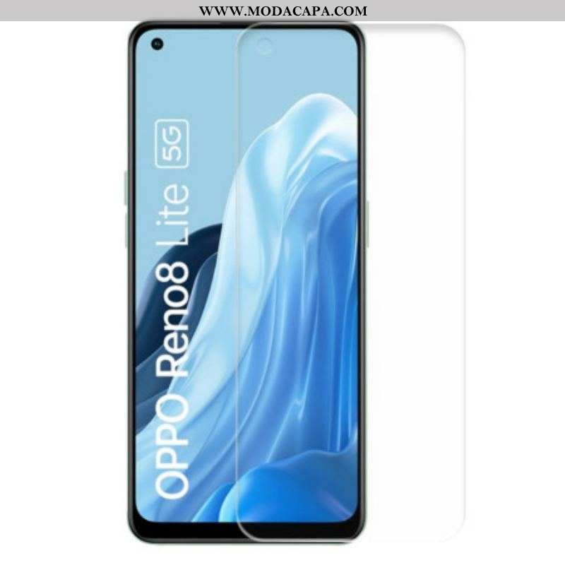 Proteção De Vidro Temperado Hd Para A Tela Do Oppo Reno 8 Lite