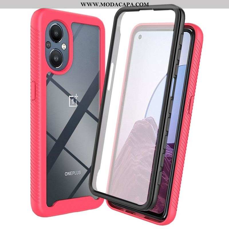 Capa Para Oppo Reno 8 Lite Pára-choques E Protetor De Tela