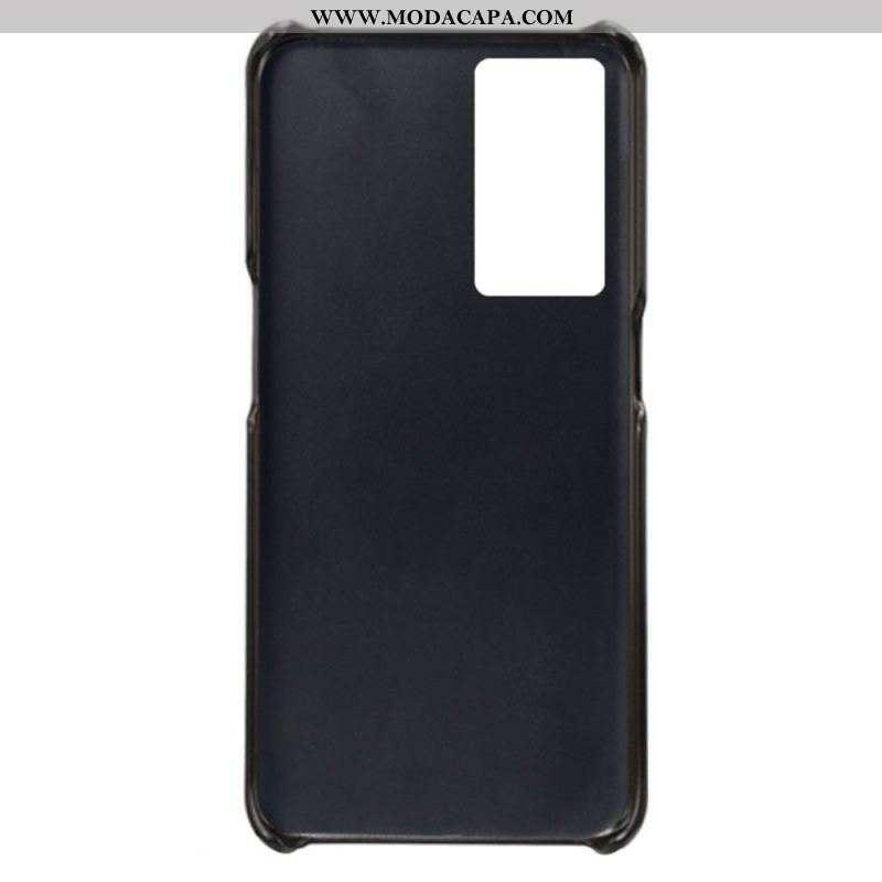 Capa Para Oppo Reno 8 Lite Efeito Couro