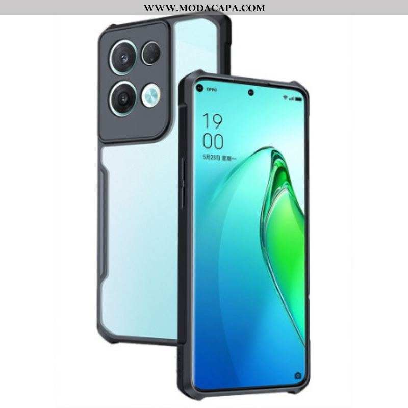 Capa Para Oppo Reno 8 Híbrido Transparente