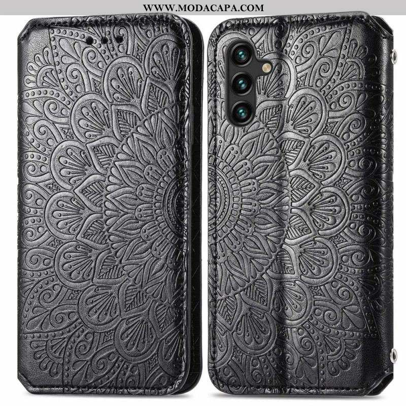 Capa De Celular Para Samsung Galaxy A13 5G / A04s Flip Mandala