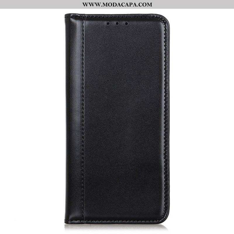 Capa De Celular Para Samsung Galaxy A13 5G / A04s Flip Couro Dividido Brilhante