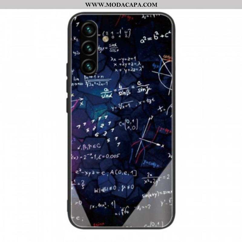 Capa Para Samsung Galaxy A13 5G / A04s Cálculos Matemáticos De Vidro Temperado