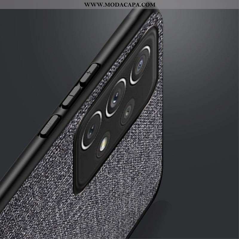 Capa Para Samsung Galaxy A13 Textura De Tecido
