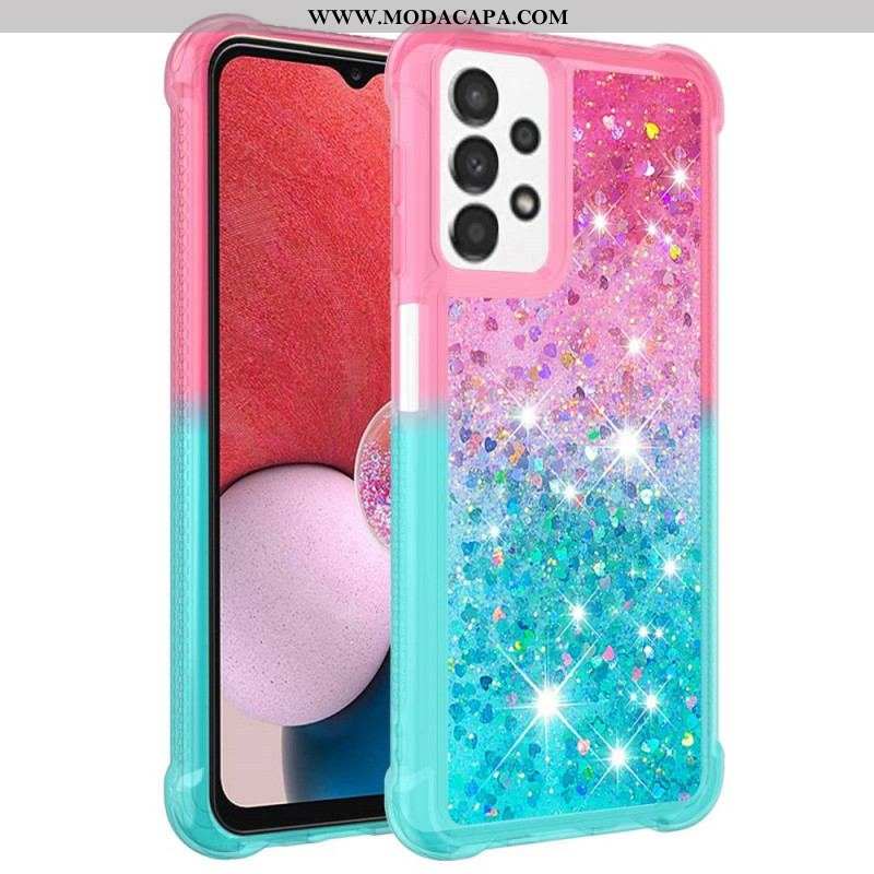 Capa De Celular Para Samsung Galaxy A13 Lantejoulas Coloridas