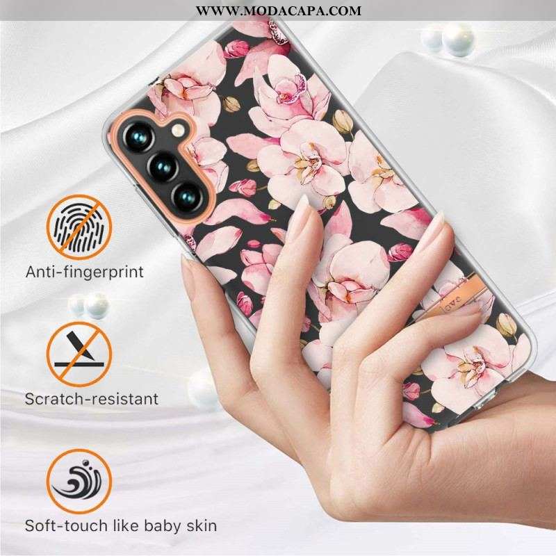 Capa Para Samsung Galaxy A14 / A14 5G Flores Coloridas