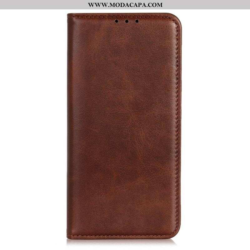 Capa De Celular Para Samsung Galaxy A14 / A14 5G Flip Couro Rachado