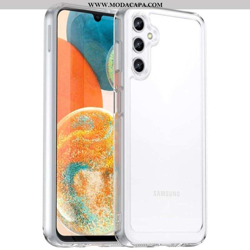 Capa Para Samsung Galaxy A14 / A14 5G Série Doce Transparente