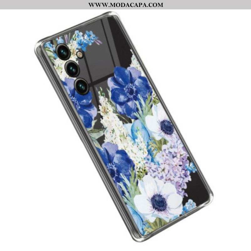 Capa Para Samsung Galaxy A14 / A14 5G Vegetal Transparente