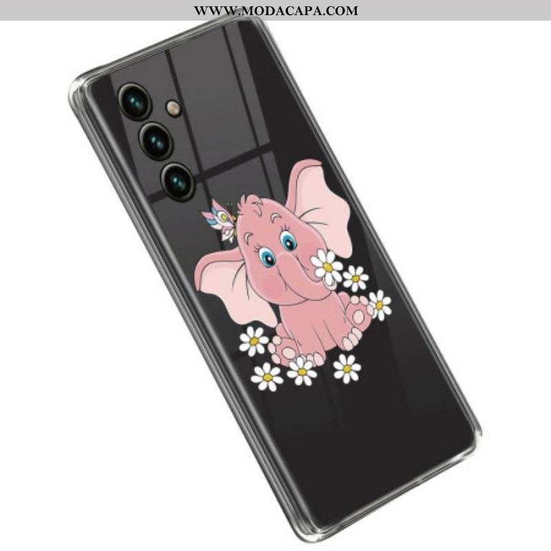 Capa Para Samsung Galaxy A14 / A14 5G Elefante Sem Costura