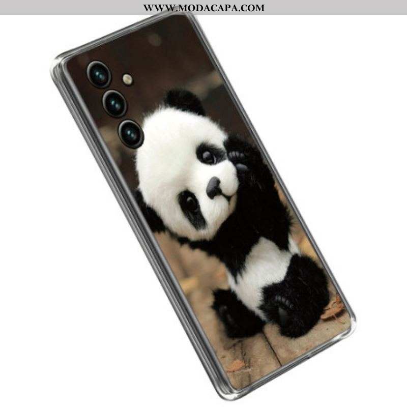 Capa De Celular Para Samsung Galaxy A14 / A14 5G Panda Flexível