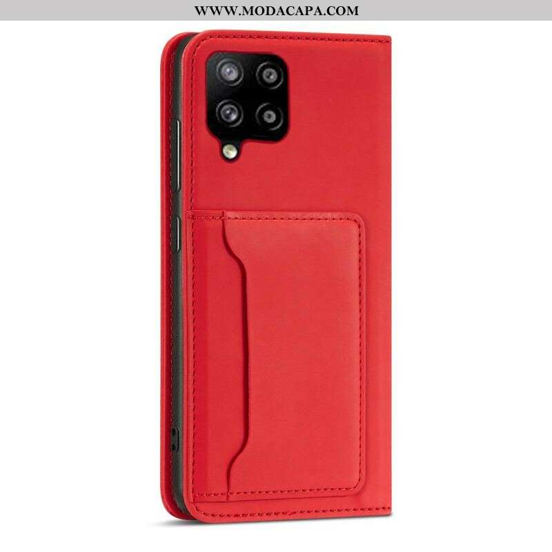 Capa De Celular Para Samsung Galaxy A42 5G Flip Suporte Para Cartão