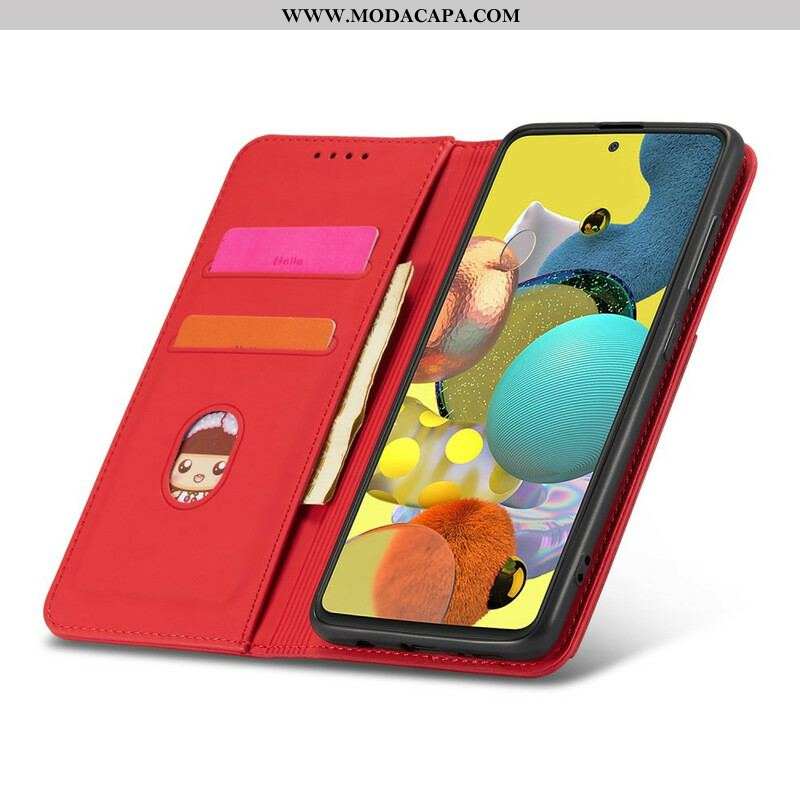 Capa De Celular Para Samsung Galaxy A42 5G Flip Suporte Para Cartão