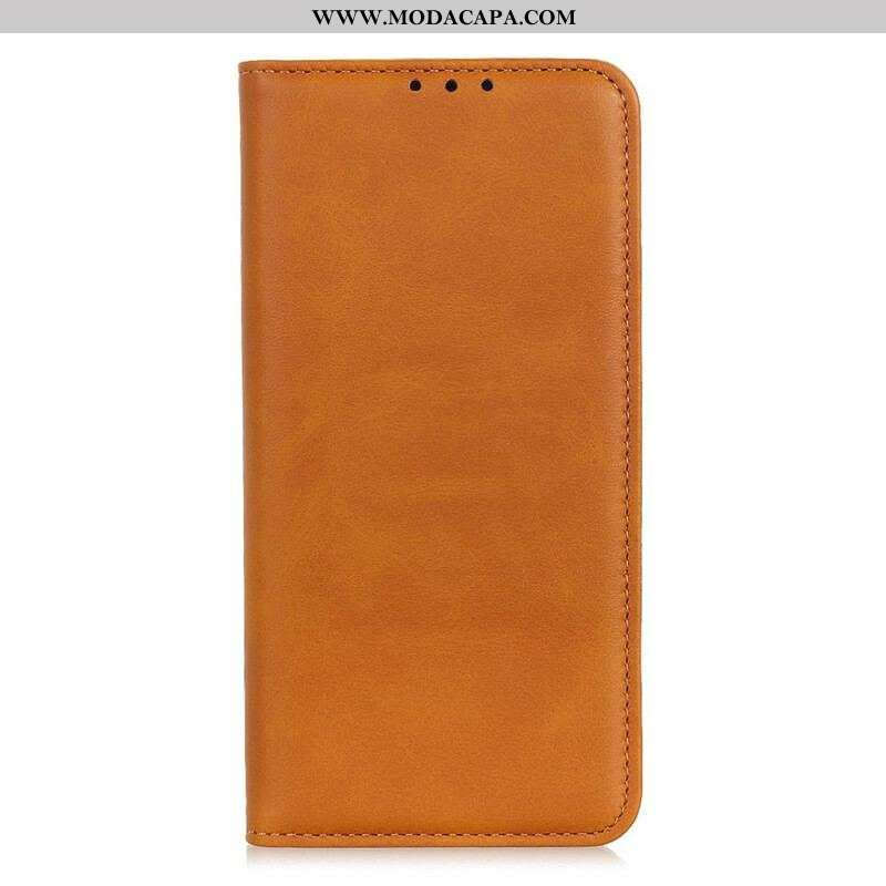 Capa De Celular Para Samsung Galaxy A42 5G Flip Couro Rachado