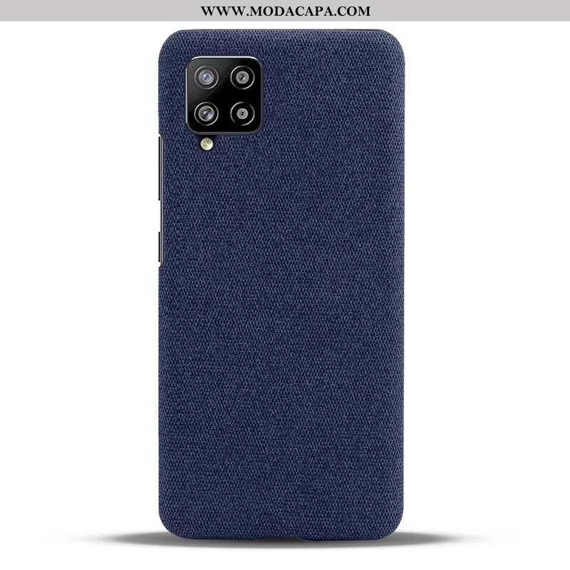 Capa Para Samsung Galaxy A42 5G Textura De Tecido