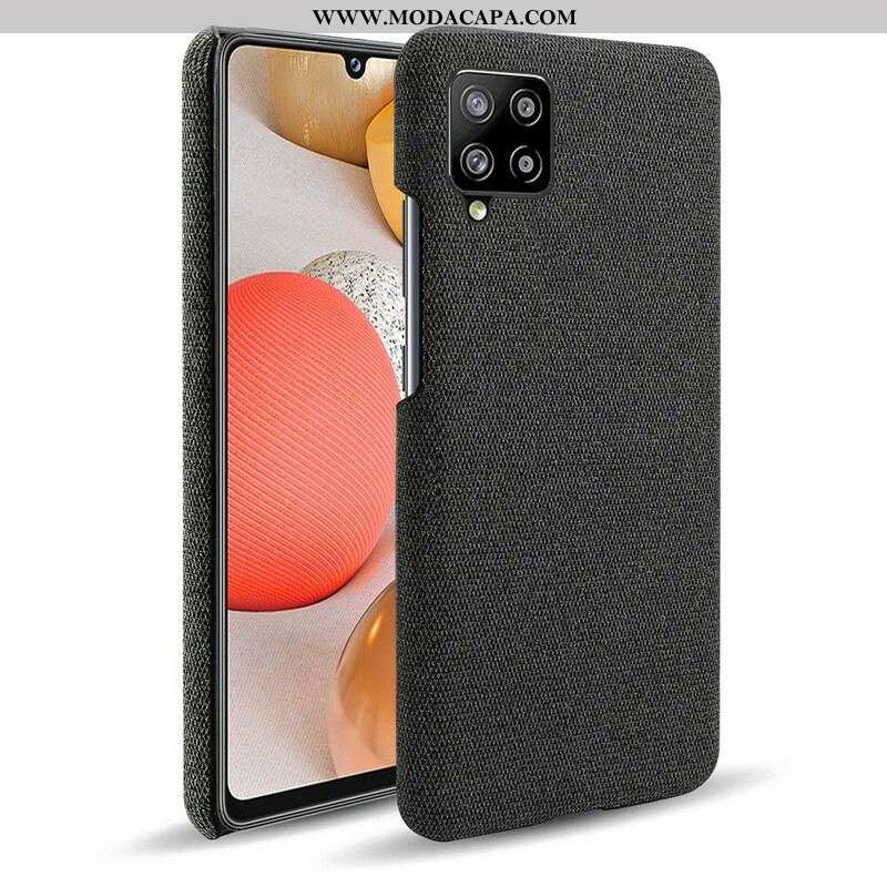 Capa Para Samsung Galaxy A42 5G Textura De Tecido