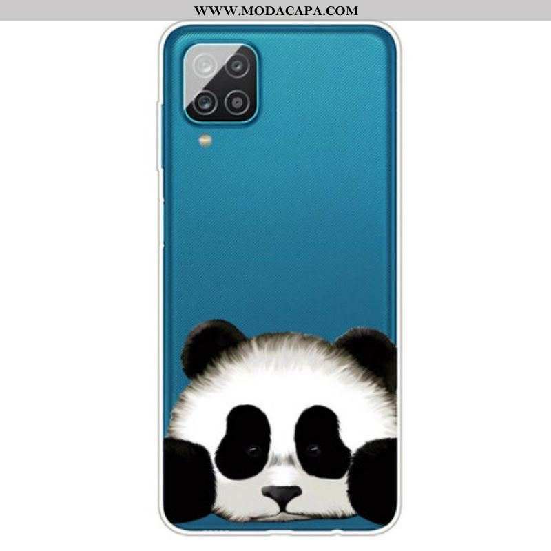 Capa Para Samsung Galaxy M12 / A12 Panda Sem Costura