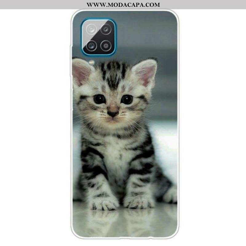 Capa Para Samsung Galaxy M12 / A12 Gatinho Gatinho