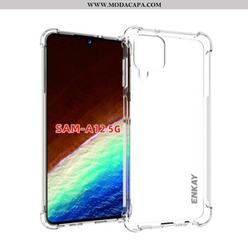 Capa Para Samsung Galaxy M12 / A12 Enkay Transparente