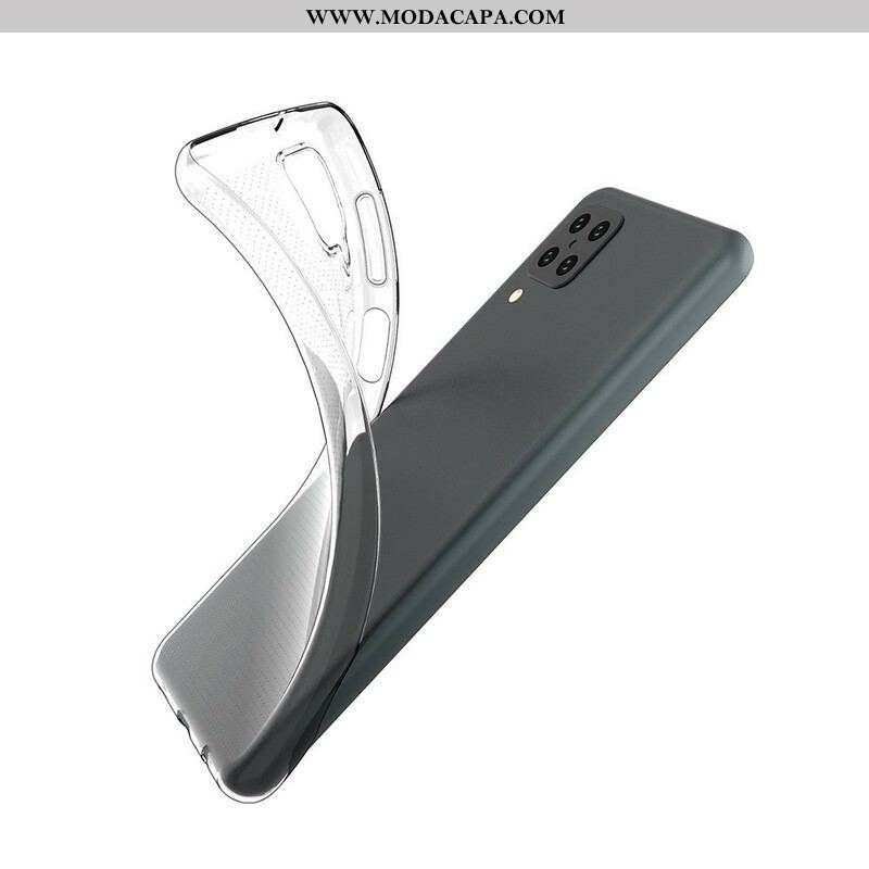 Capa Para Samsung Galaxy M12 / A12 Transparente Superfino