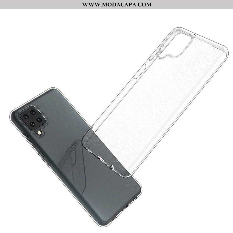 Capa Para Samsung Galaxy M12 / A12 Transparente Superfino