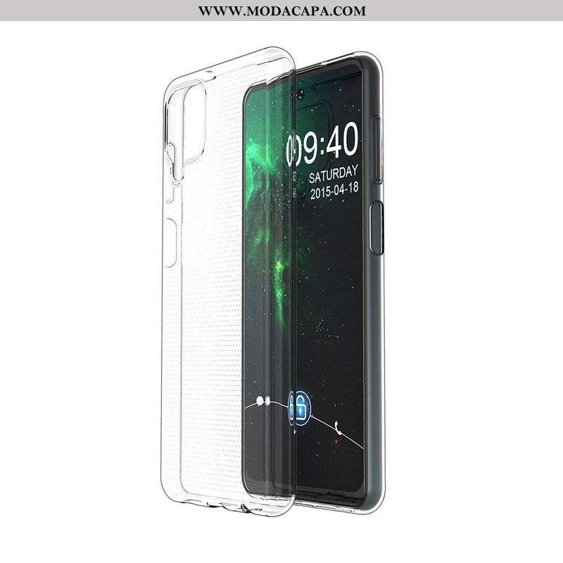 Capa Para Samsung Galaxy M12 / A12 Transparente Superfino