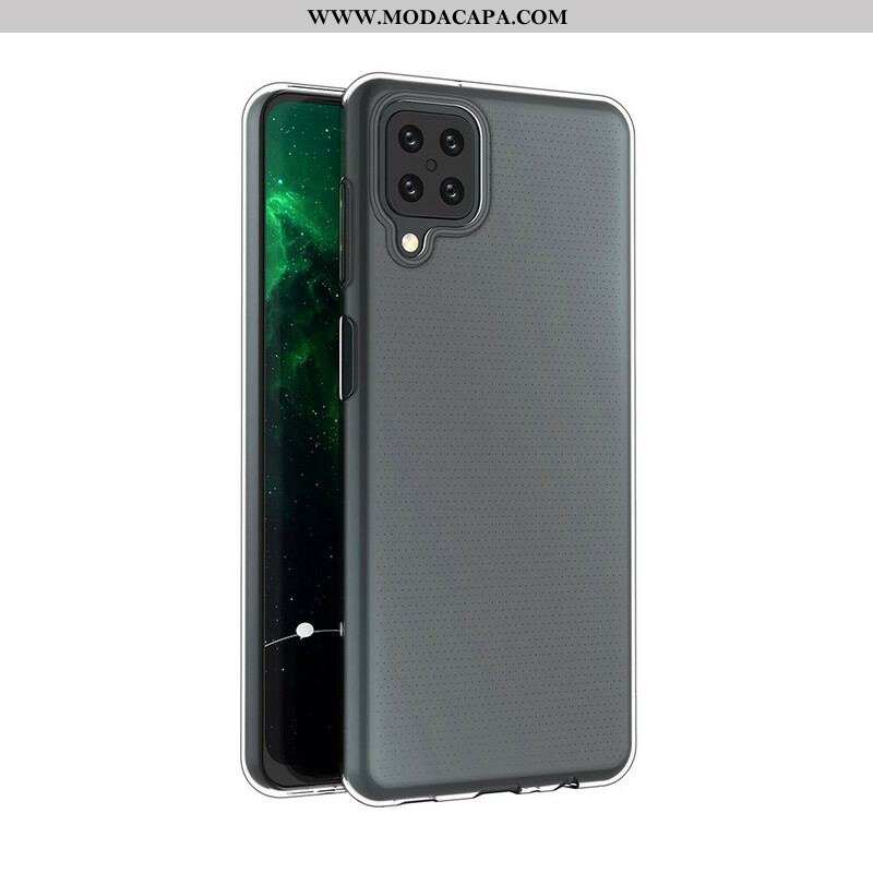 Capa Para Samsung Galaxy M12 / A12 Transparente Superfino